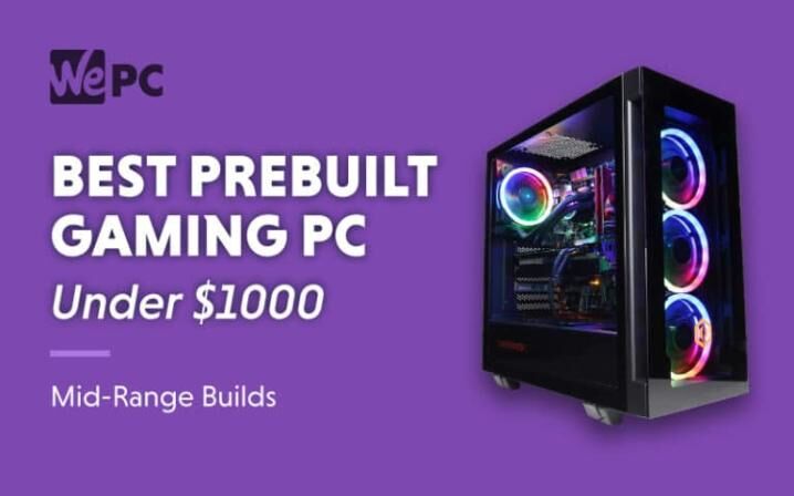 Best prebuilt gaming PC under $1000 in 2023