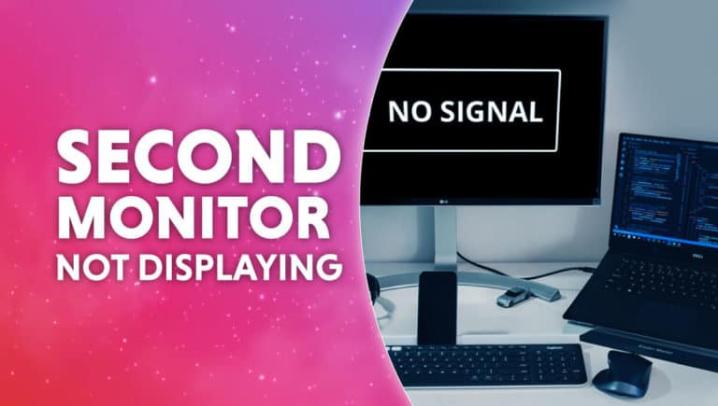 How to fix ‘second monitor not displaying’ issue